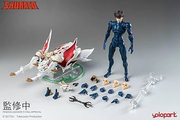 天空戦記シュラト　yolopark 修羅王シュラト プラモデル Yolopark 天空戦記シュラト 修羅王秋亜人 塗装済み可動
